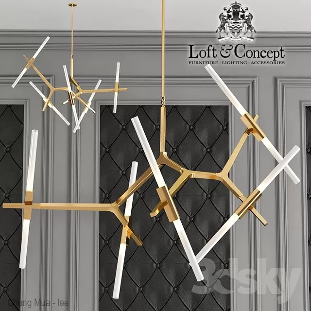 DECOR HELPER – LIGHT – CEILING 3D MODELS – 625