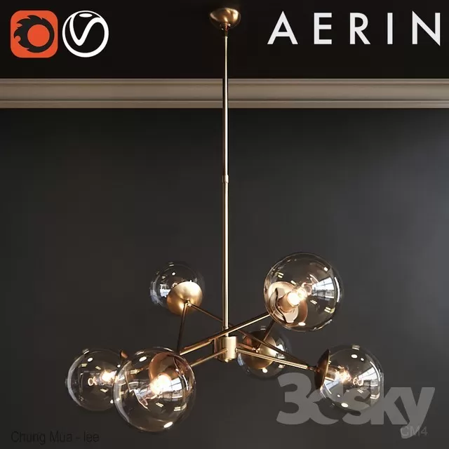 DECOR HELPER – LIGHT – CEILING 3D MODELS – 640
