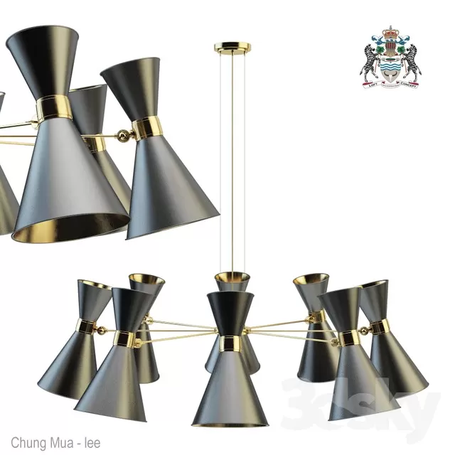 DECOR HELPER – LIGHT – CEILING 3D MODELS – 652