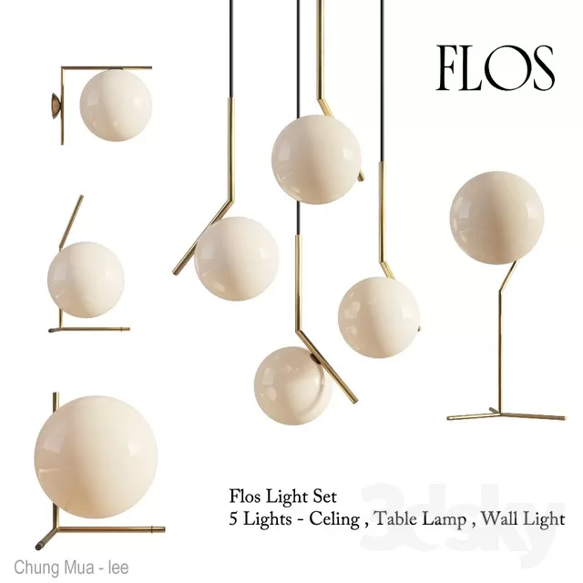 DECOR HELPER – LIGHT – CEILING 3D MODELS – 653