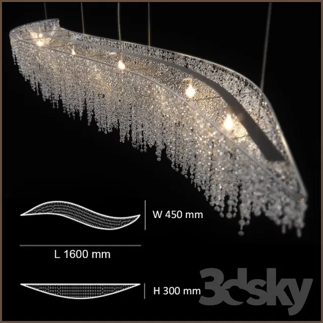 DECOR HELPER – LIGHT – CEILING 3D MODELS – 658