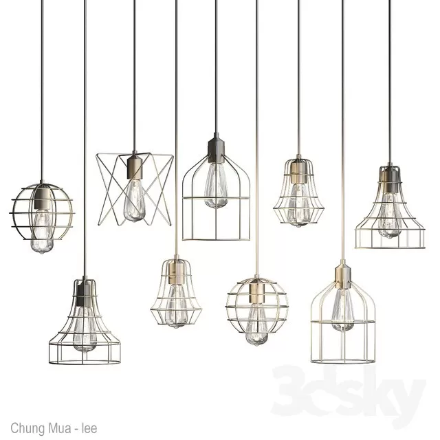 DECOR HELPER – LIGHT – CEILING 3D MODELS – 693