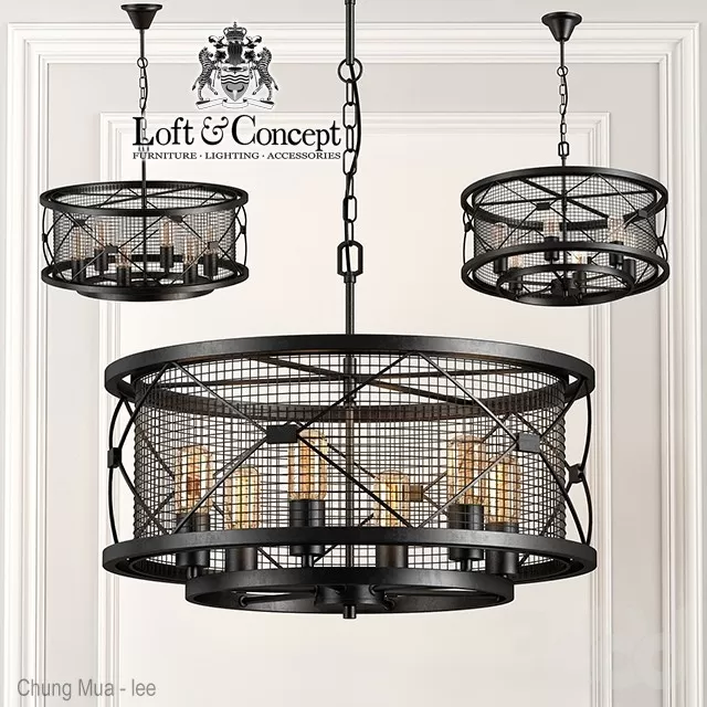 DECOR HELPER – LIGHT – CEILING 3D MODELS – 714