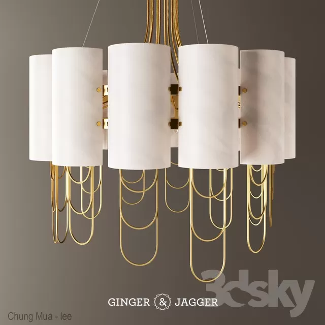 DECOR HELPER – LIGHT – CEILING 3D MODELS – 721