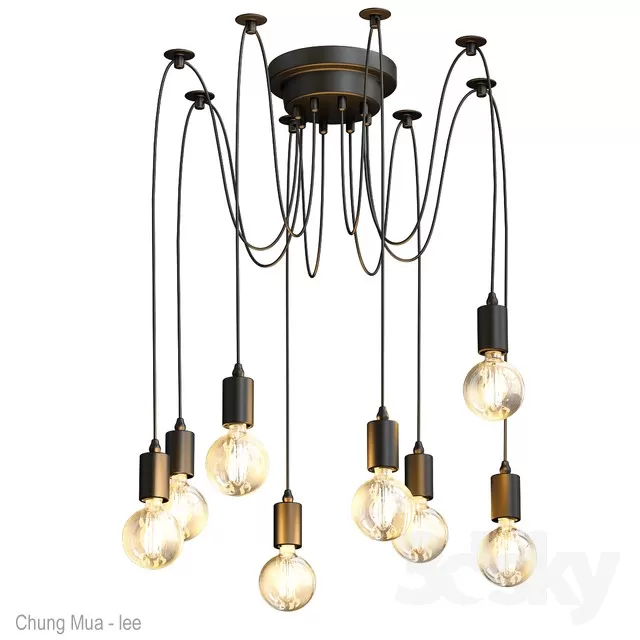 DECOR HELPER – LIGHT – CEILING 3D MODELS – 744