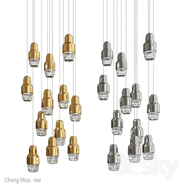 DECOR HELPER – LIGHT – CEILING 3D MODELS – 745