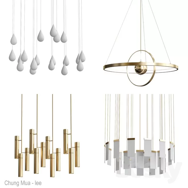 DECOR HELPER – LIGHT – CEILING 3D MODELS – 748