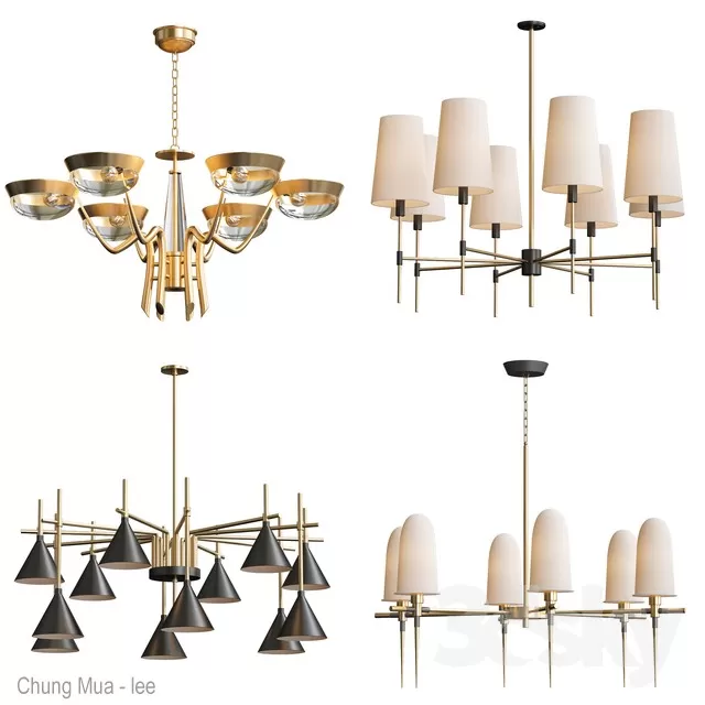 DECOR HELPER – LIGHT – CEILING 3D MODELS – 749