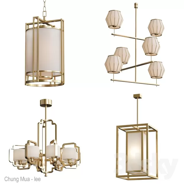 DECOR HELPER – LIGHT – CEILING 3D MODELS – 752