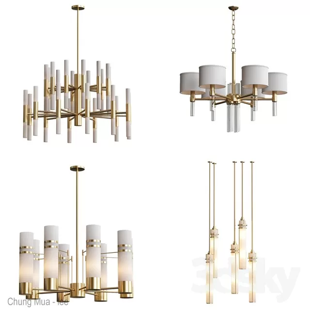 DECOR HELPER – LIGHT – CEILING 3D MODELS – 753