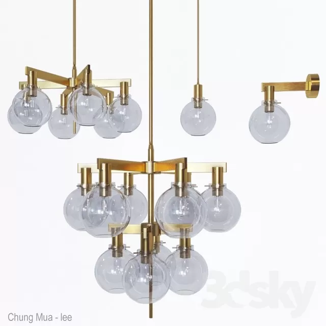 DECOR HELPER – LIGHT – CEILING 3D MODELS – 755