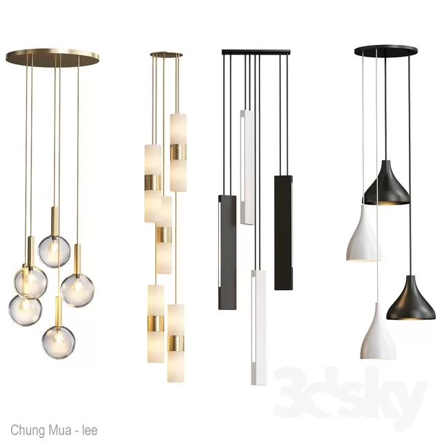 DECOR HELPER – LIGHT – CEILING 3D MODELS – 763