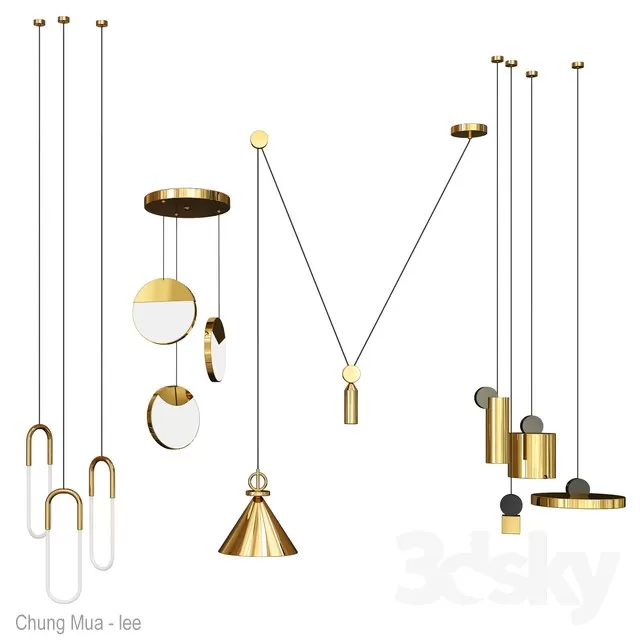 DECOR HELPER – LIGHT – CEILING 3D MODELS – 768