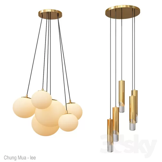 DECOR HELPER – LIGHT – CEILING 3D MODELS – 778