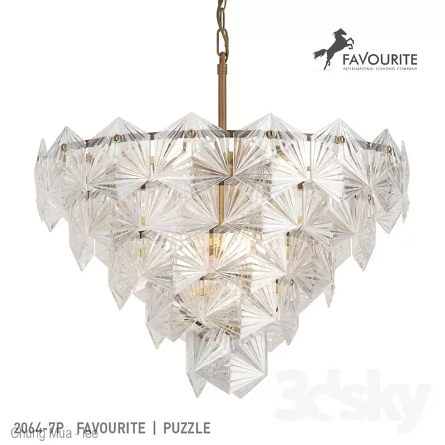 DECOR HELPER – LIGHT – CEILING 3D MODELS – 784