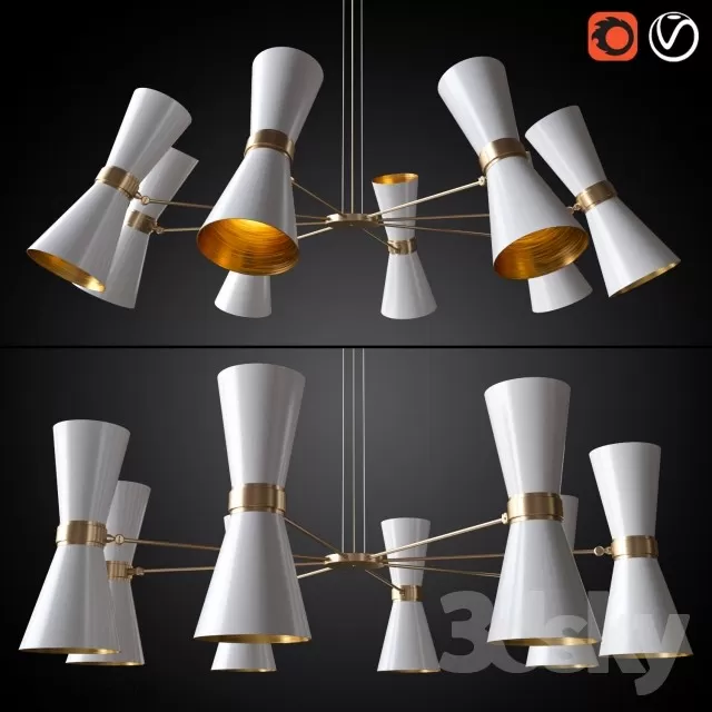 DECOR HELPER – LIGHT – CEILING 3D MODELS – 804