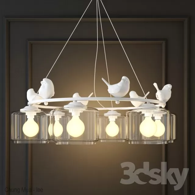 DECOR HELPER – LIGHT – CEILING 3D MODELS – 805