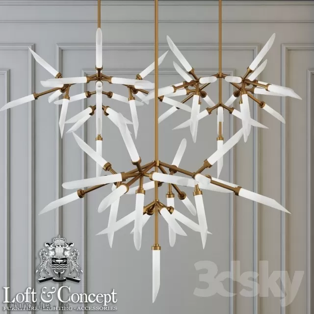 DECOR HELPER – LIGHT – CEILING 3D MODELS – 813