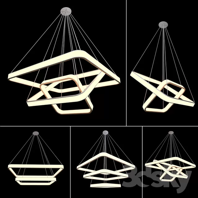DECOR HELPER – LIGHT – CEILING 3D MODELS – 88