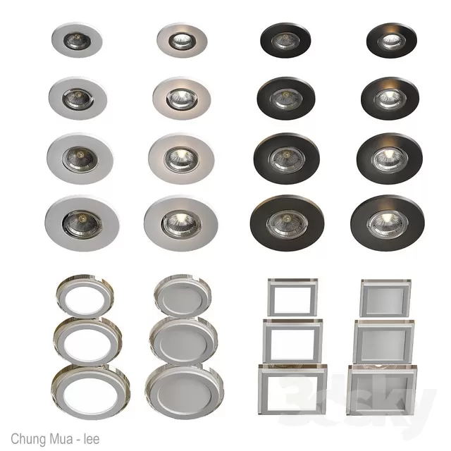 DECOR HELPER – LIGHT – SPOT 3D MODELS – 25