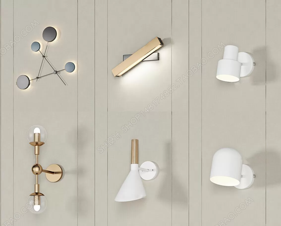 DECOR HELPER – LIGHT – WALL 3D MODELS – 104