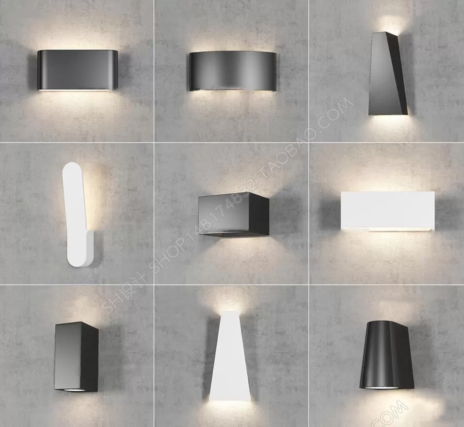 DECOR HELPER – LIGHT – WALL 3D MODELS – 108