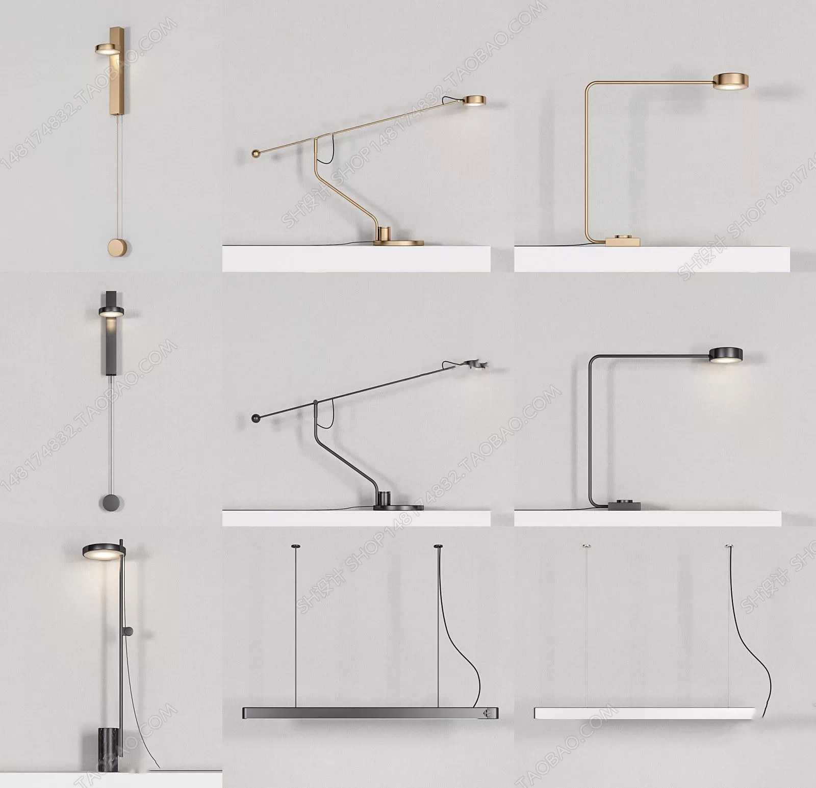 DECOR HELPER – LIGHT – WALL 3D MODELS – 113