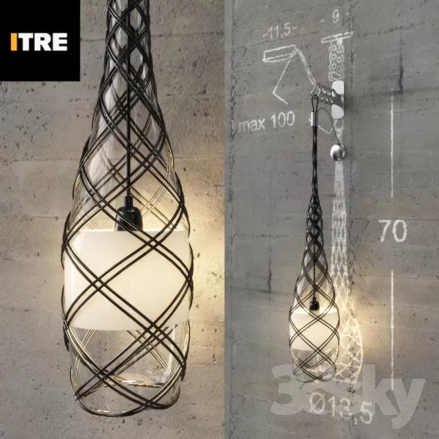 DECOR HELPER – LIGHT – WALL 3D MODELS – 114