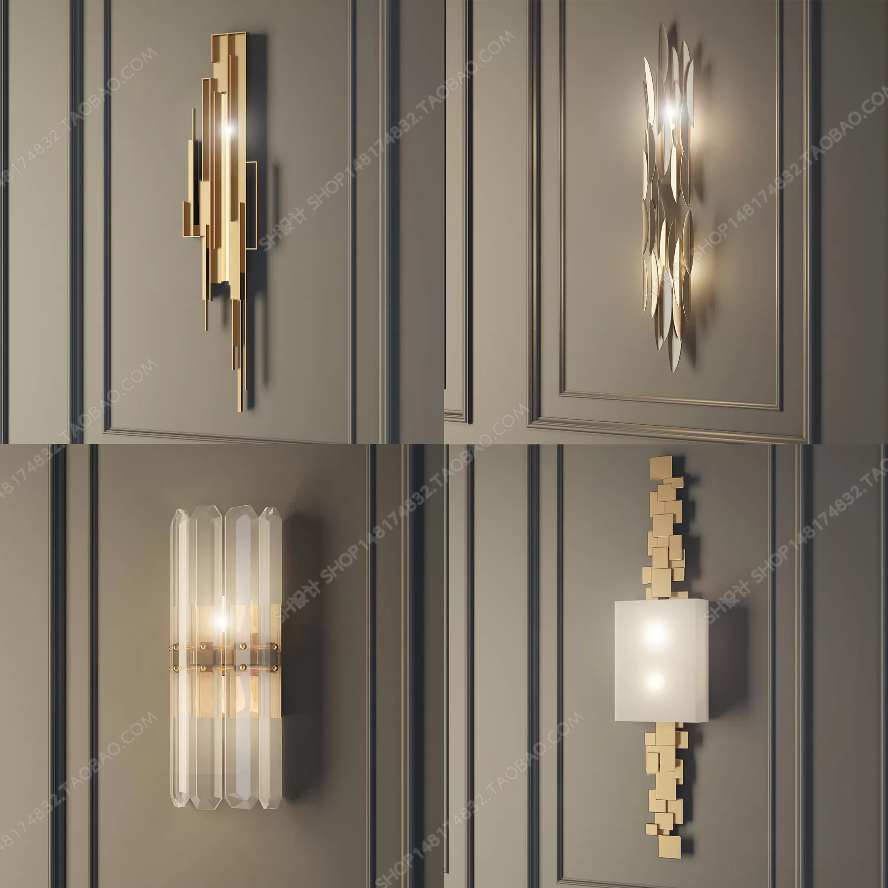 DECOR HELPER – LIGHT – WALL 3D MODELS – 115