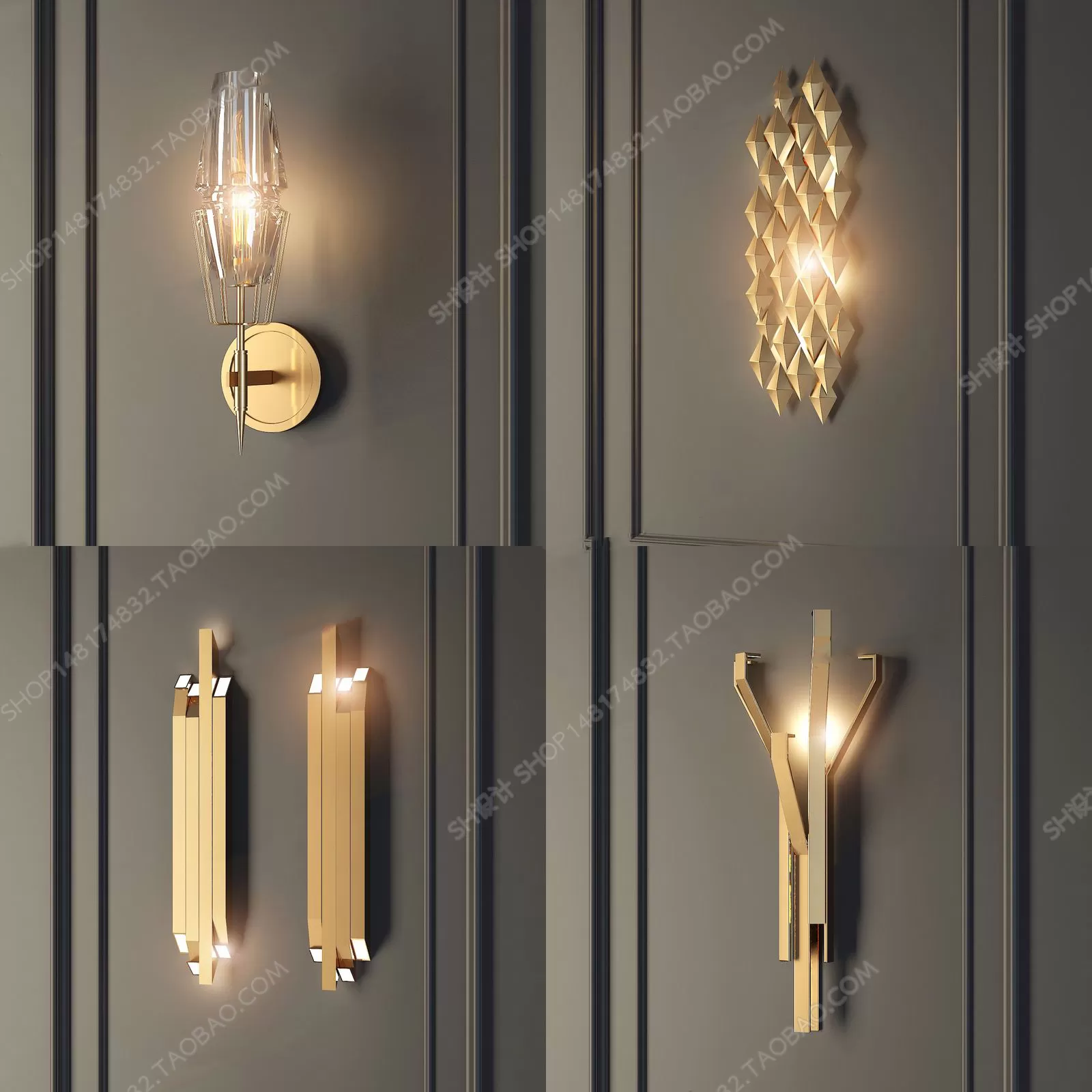 DECOR HELPER – LIGHT – WALL 3D MODELS – 116