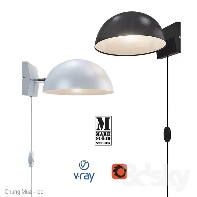 DECOR HELPER – LIGHT – WALL 3D MODELS – 136