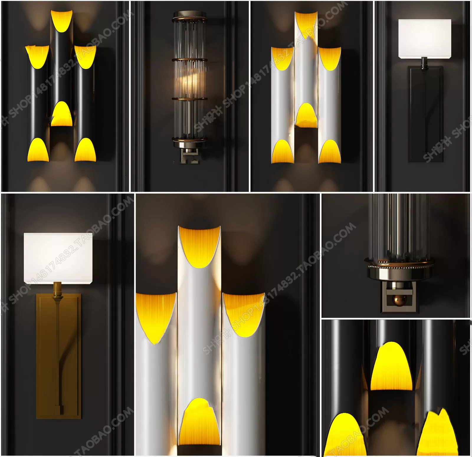 DECOR HELPER – LIGHT – WALL 3D MODELS – 5