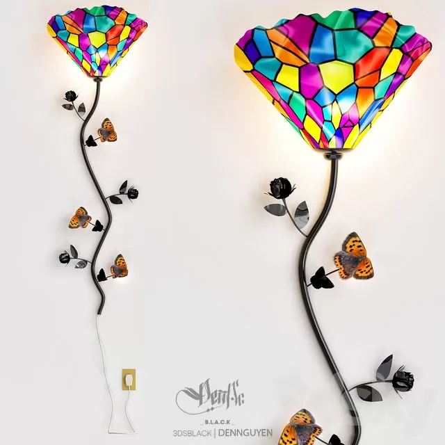 DECOR HELPER – LIGHT – WALL 3D MODELS – 49