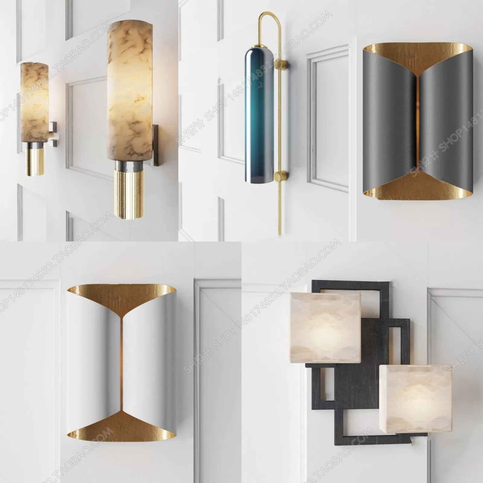 DECOR HELPER – LIGHT – WALL 3D MODELS – 93