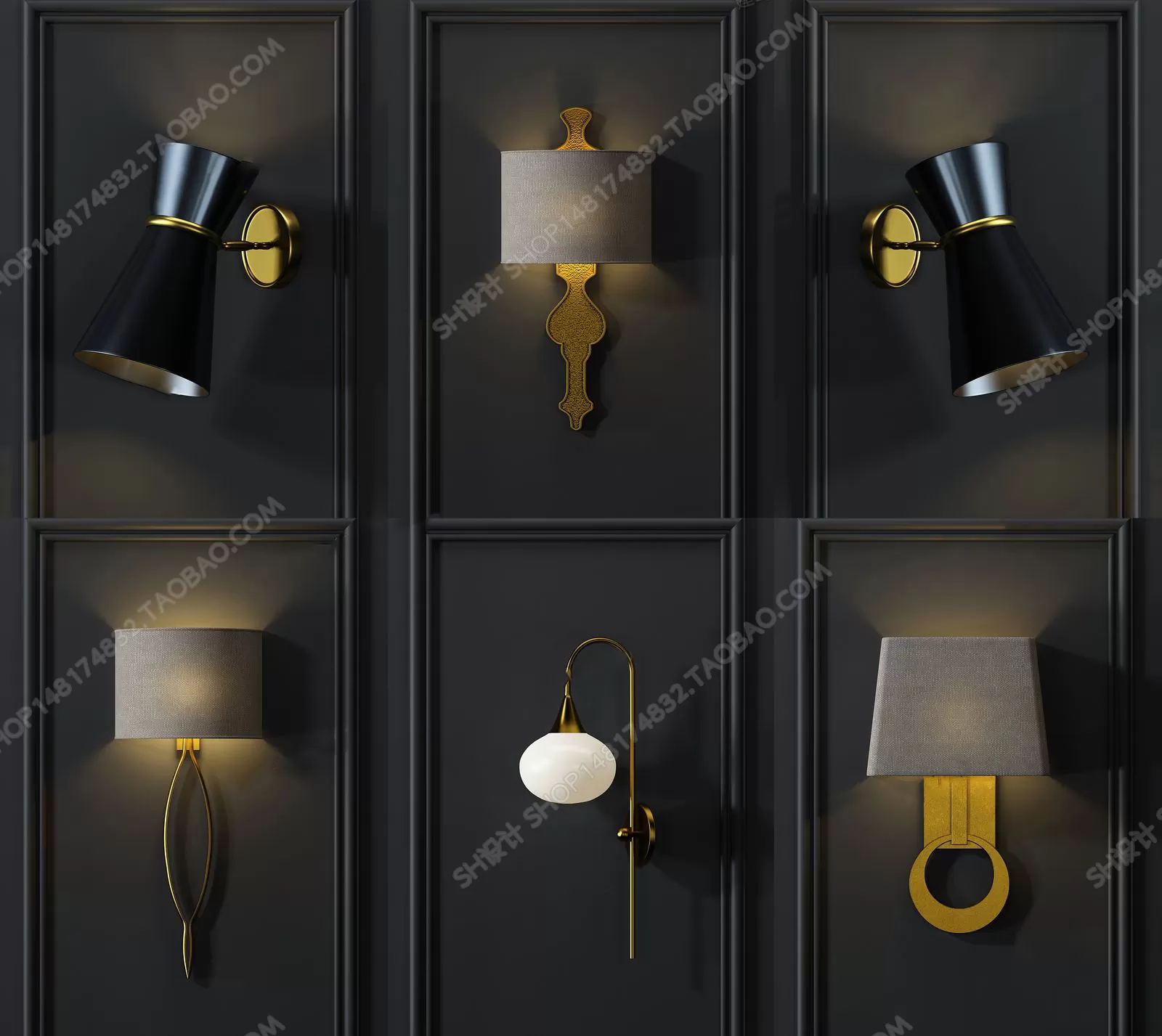 DECOR HELPER – LIGHT – WALL 3D MODELS – 97