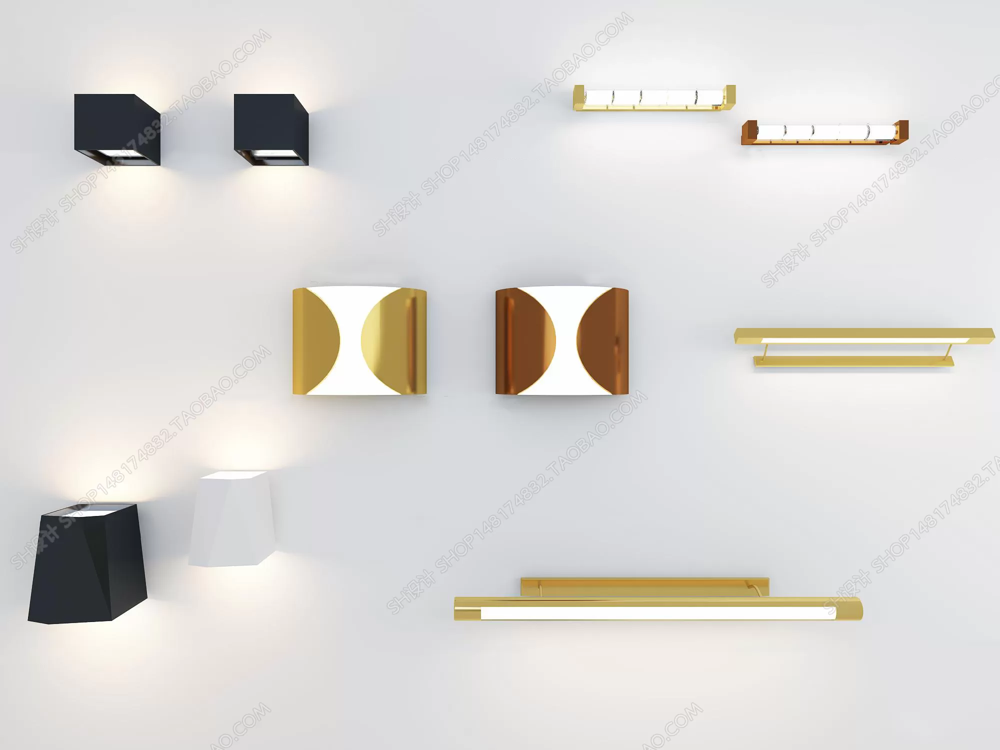 DECOR HELPER – LIGHT – WALL 3D MODELS – 101