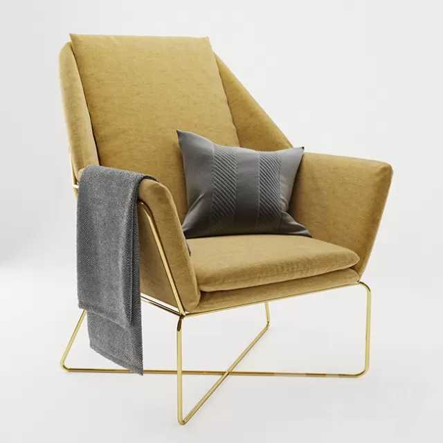 DECOR HELPER – LIVING ROOM – ARMCHAIRS 3D MODELS – 2