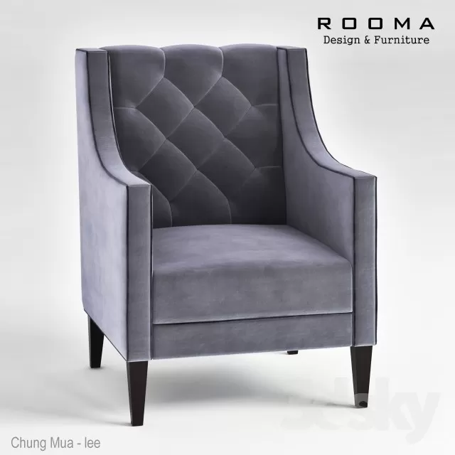 DECOR HELPER – LIVING ROOM – ARMCHAIRS 3D MODELS – 110