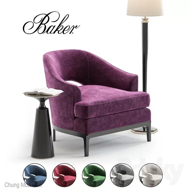 DECOR HELPER – LIVING ROOM – ARMCHAIRS 3D MODELS – 130