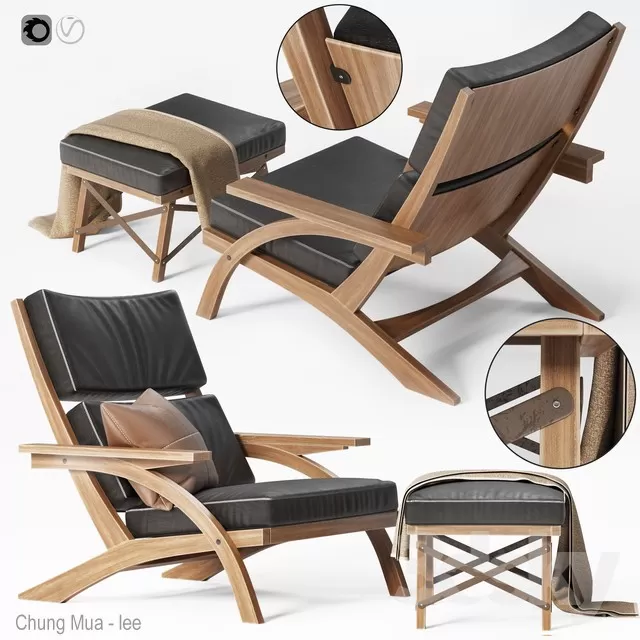 DECOR HELPER – LIVING ROOM – ARMCHAIRS 3D MODELS – 135