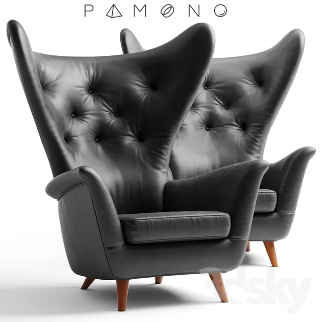 DECOR HELPER – LIVING ROOM – ARMCHAIRS 3D MODELS – 15