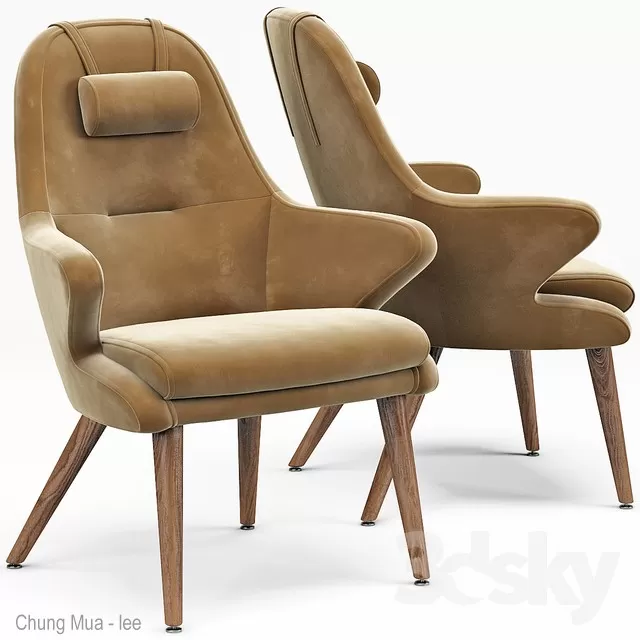 DECOR HELPER – LIVING ROOM – ARMCHAIRS 3D MODELS – 181
