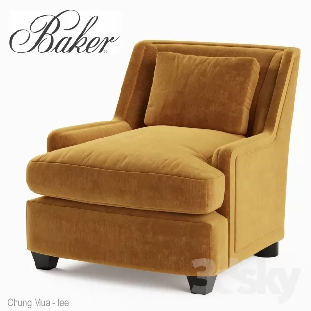 DECOR HELPER – LIVING ROOM – ARMCHAIRS 3D MODELS – 185