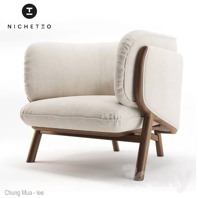 DECOR HELPER – LIVING ROOM – ARMCHAIRS 3D MODELS – 186