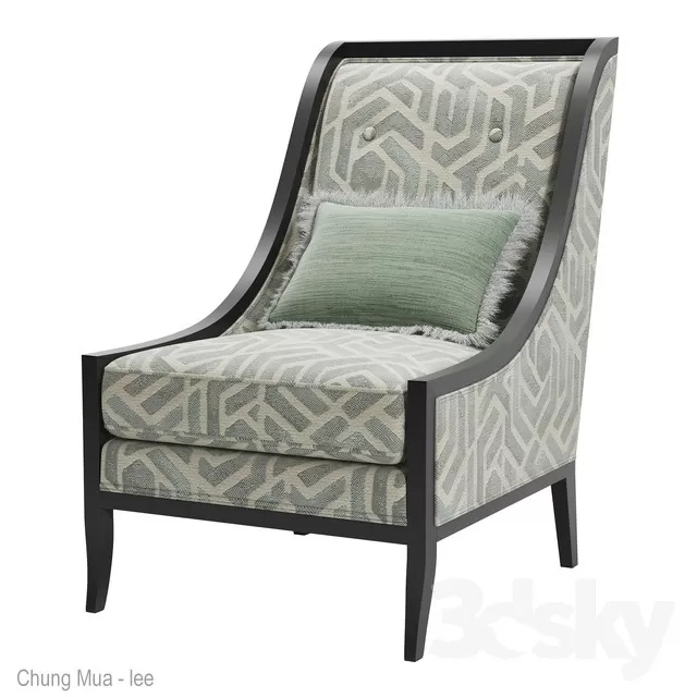 DECOR HELPER – LIVING ROOM – ARMCHAIRS 3D MODELS – 190