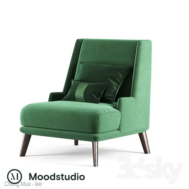 DECOR HELPER – LIVING ROOM – ARMCHAIRS 3D MODELS – 208