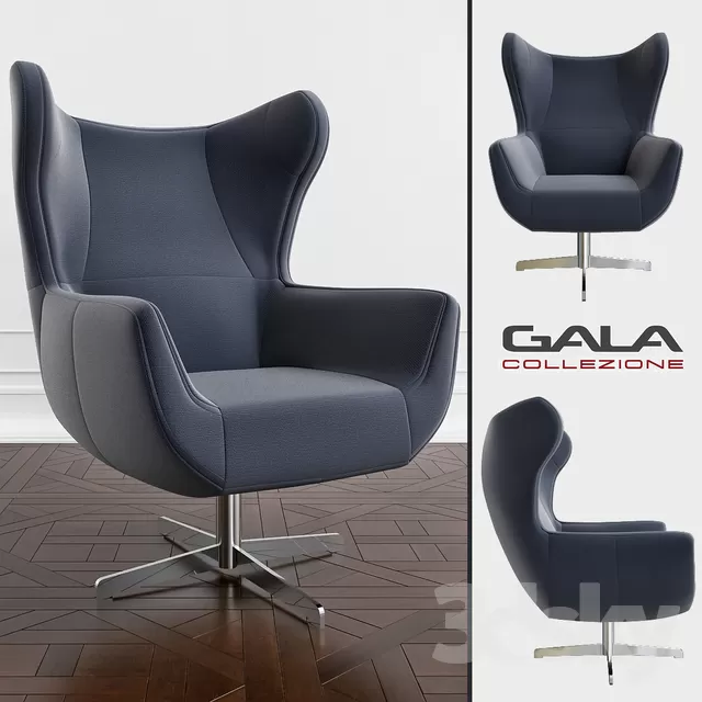 DECOR HELPER – LIVING ROOM – ARMCHAIRS 3D MODELS – 22