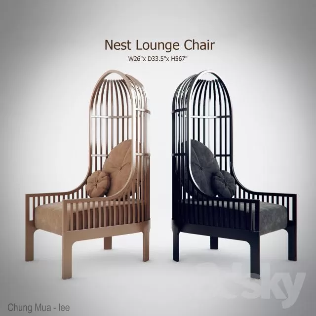 DECOR HELPER – LIVING ROOM – ARMCHAIRS 3D MODELS – 222