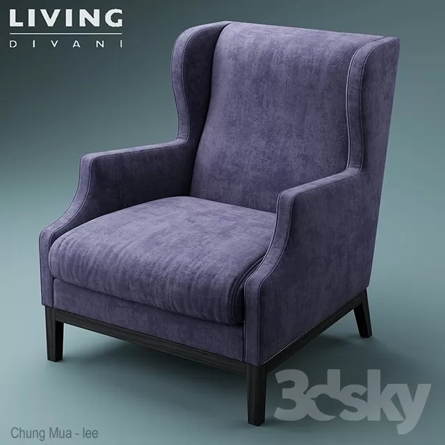 DECOR HELPER – LIVING ROOM – ARMCHAIRS 3D MODELS – 229