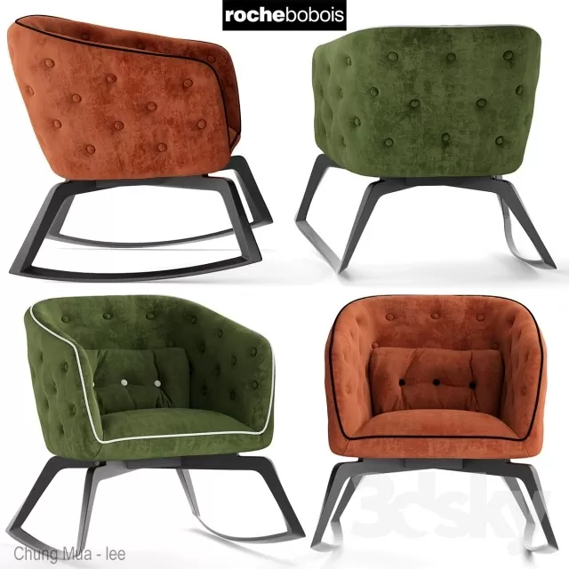 DECOR HELPER – LIVING ROOM – ARMCHAIRS 3D MODELS – 248
